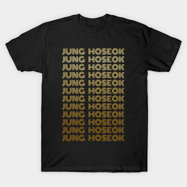 Jung Hoseok - J-Hope BTS Army Merchandise JHope T-Shirt by Millusti